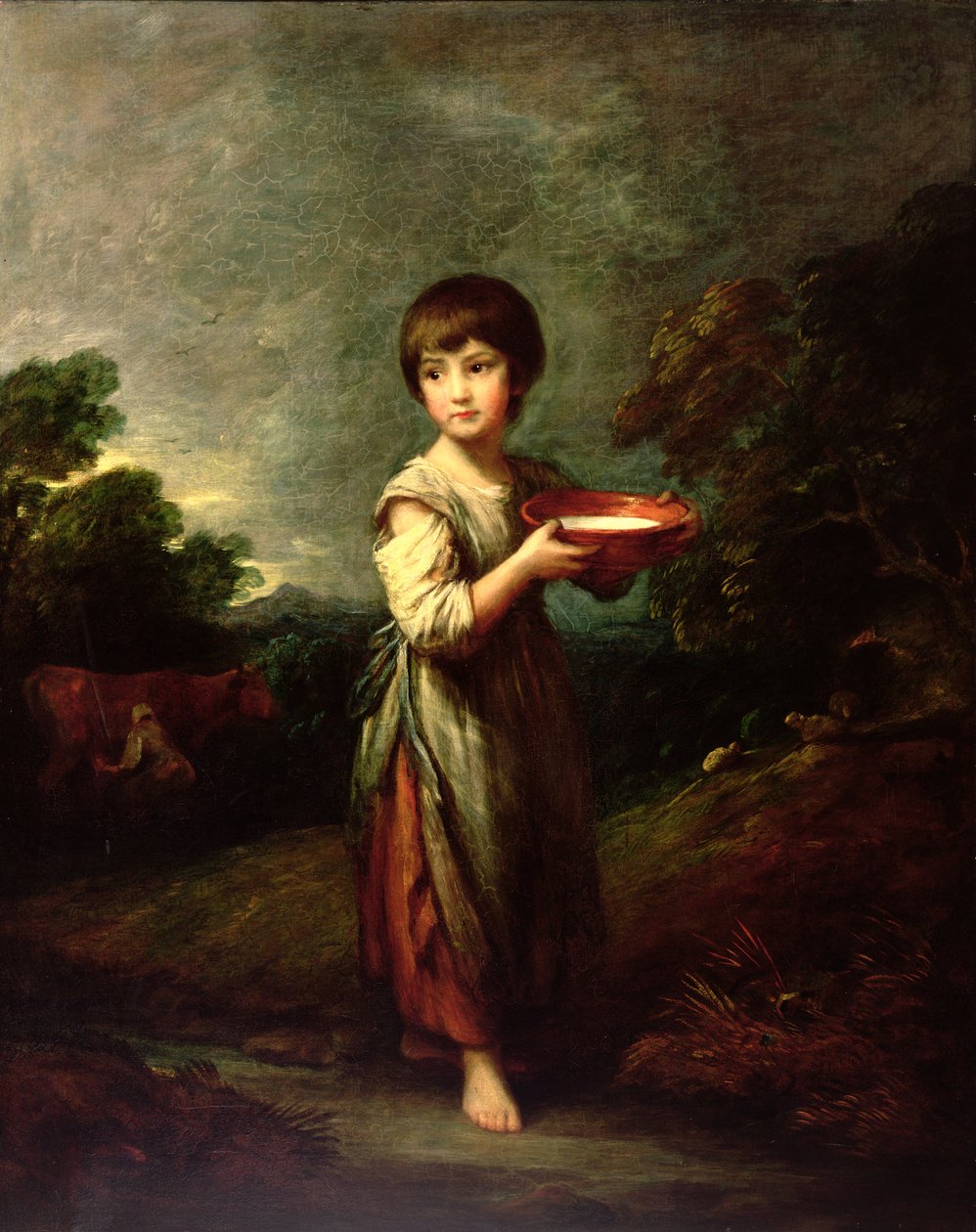 Lavinia, Süt Hizmetçisi by Thomas Gainsborough
