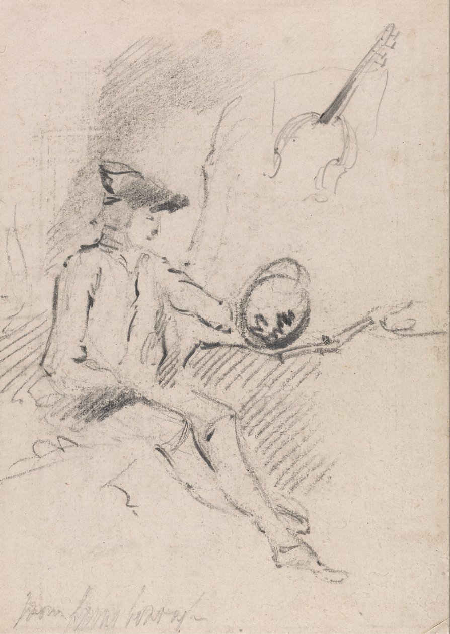 Claude Glass Tutan Adam by Thomas Gainsborough