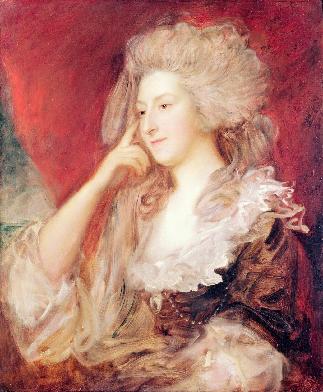 ಶ್ರೀಮತಿ ಫಿಟ್ಜರ್ಬರ್ಟ್ ಟರ್ಕ್ by Thomas Gainsborough