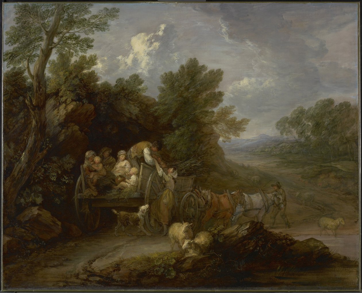 Hasat Vagonu, 1784-85 by Thomas Gainsborough