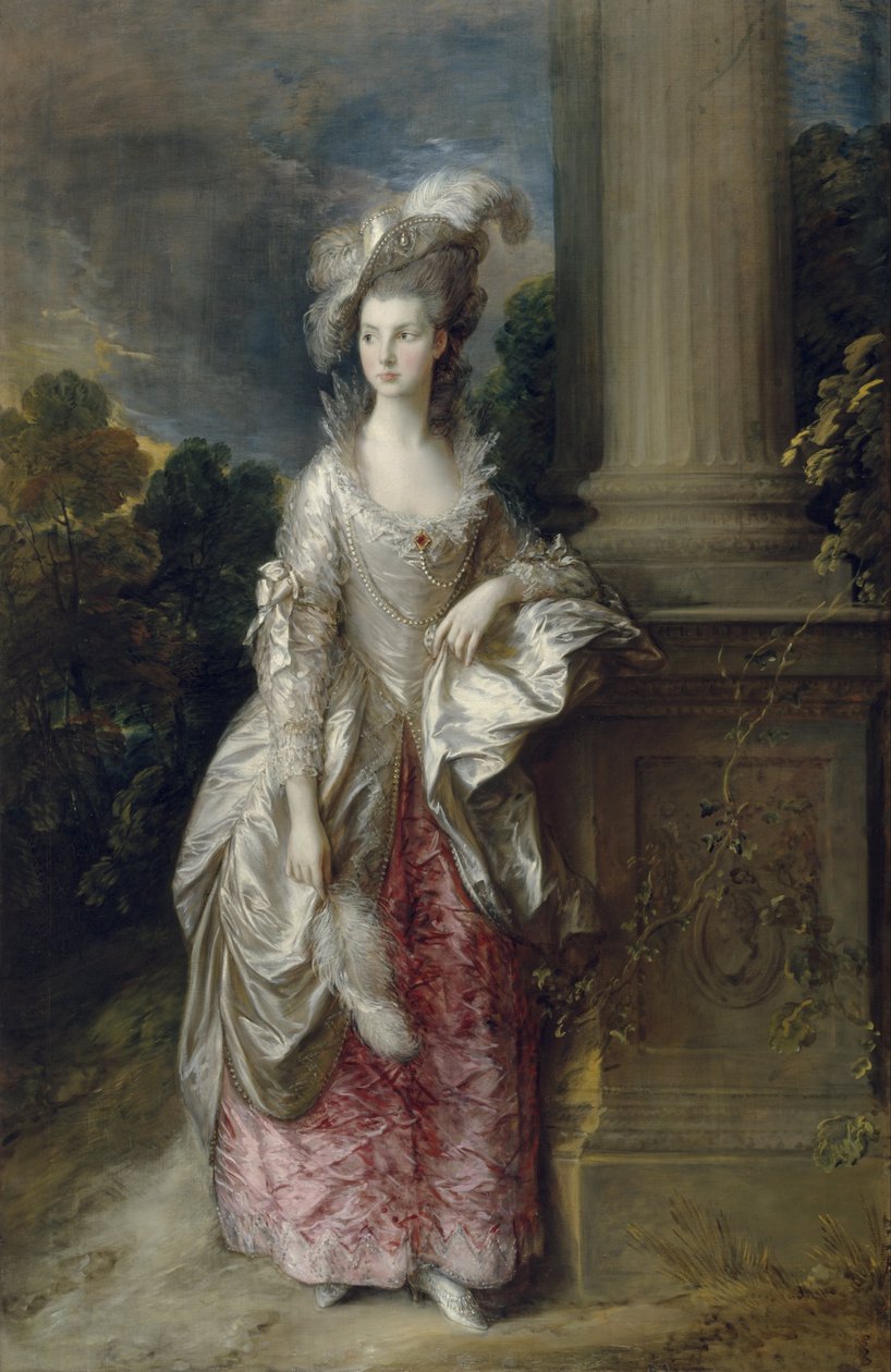 Saygıdeğer Bayan Graham by Thomas Gainsborough