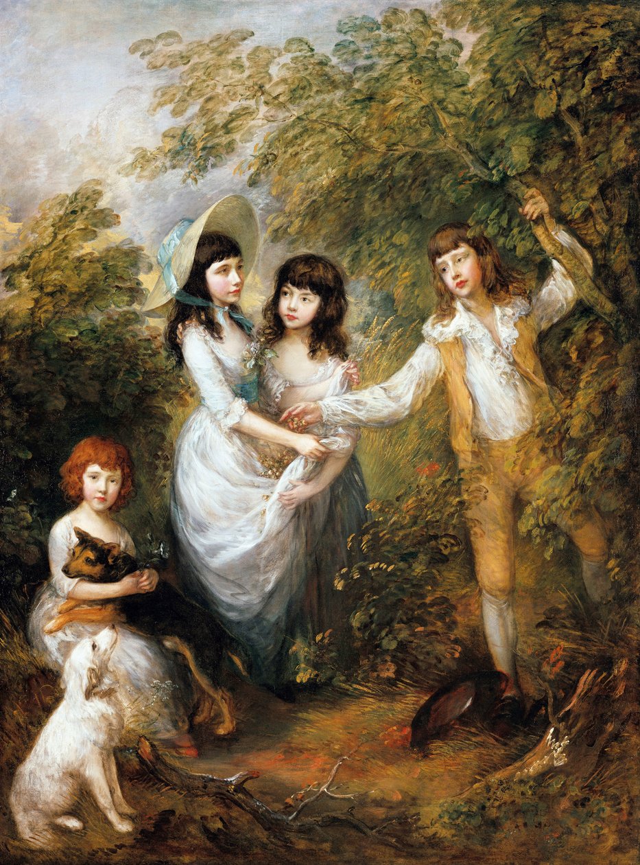 Marsham Çocukları by Thomas Gainsborough