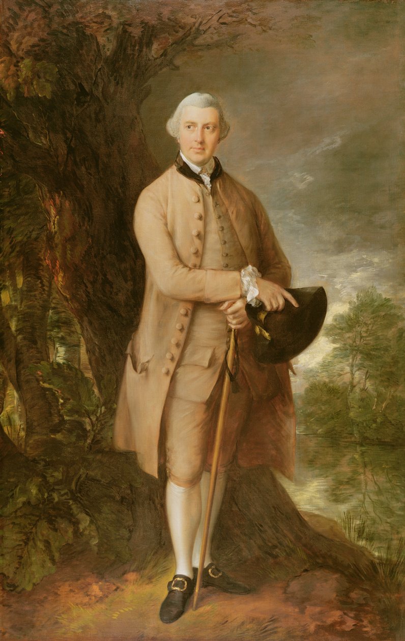 William Johnstone-Pulteney, Daha Sonra 5. Baronet, c.1772 by Thomas Gainsborough