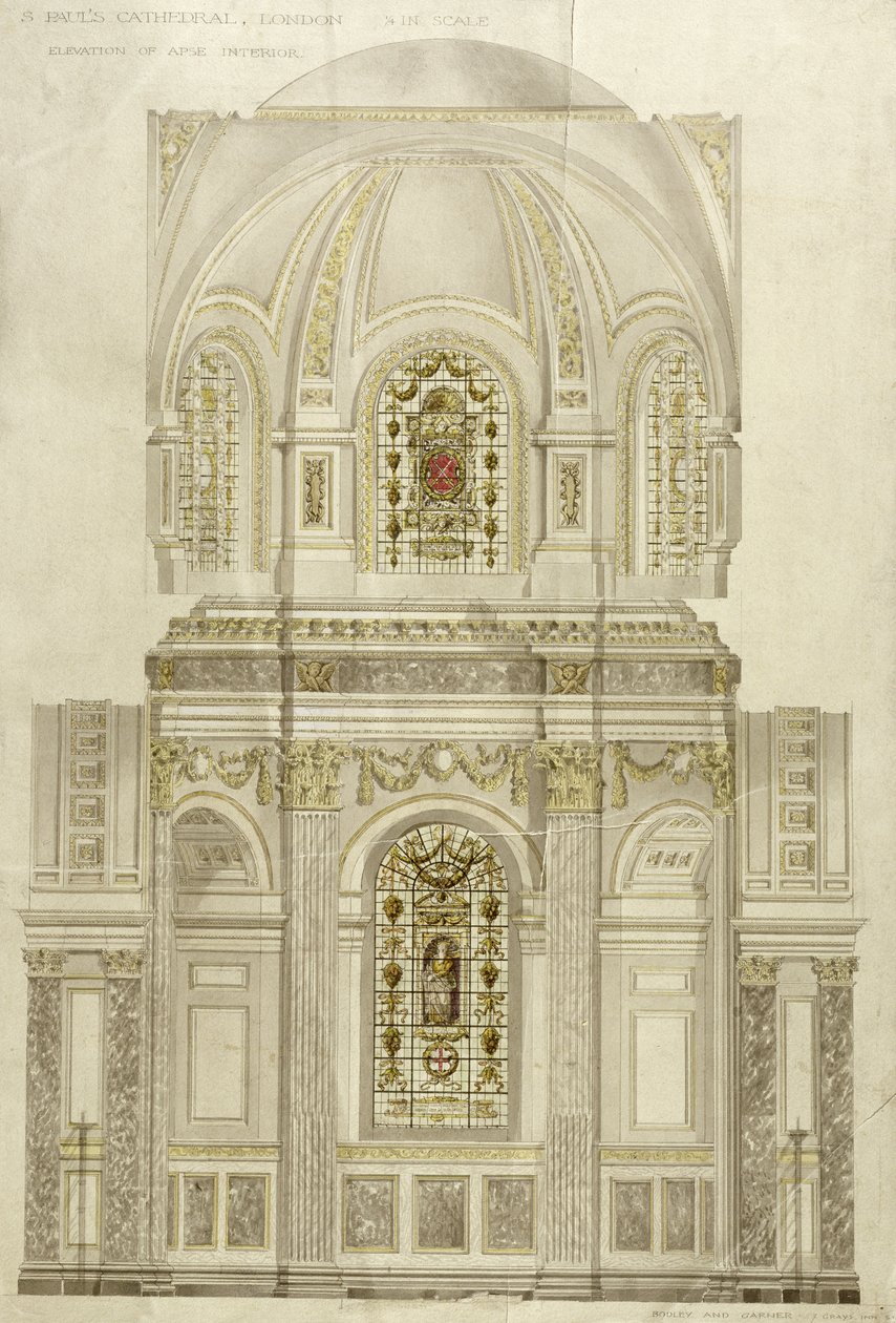19. yüzyılın sonlarında St. Paul Katedrali