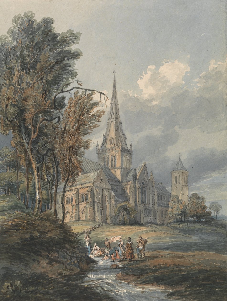 Glasgow Katedrali by Thomas Girtin