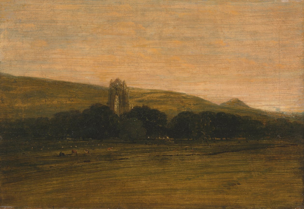 Guisborough Manastırı by Thomas Girtin
