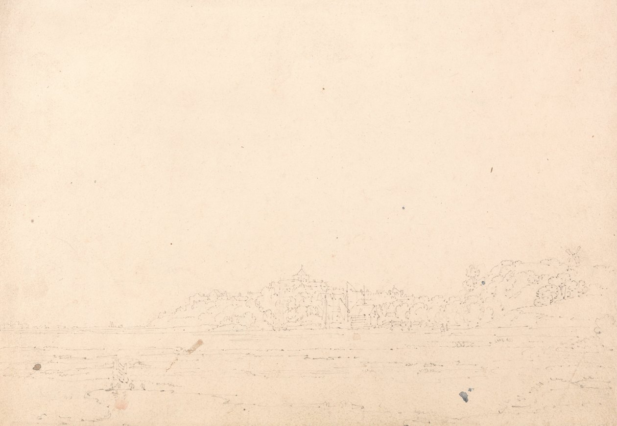 Çavdar, Sussex by Thomas Girtin