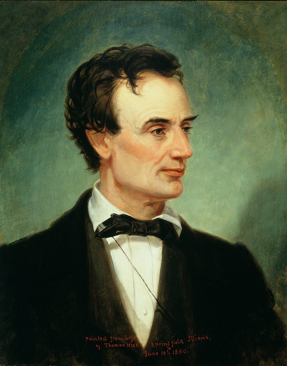 Abraham Lincoln, 1860 by Thomas Hicks