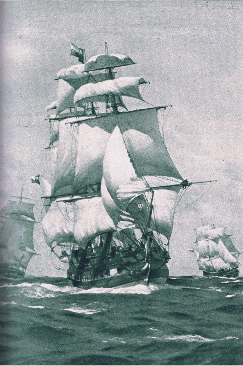 İyi bir güçlü rüzgarla by Thomas J. Somerscales