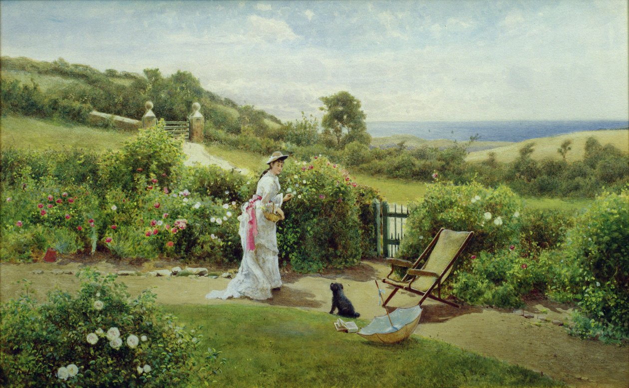 Bahçede, 1903 by Thomas James Lloyd