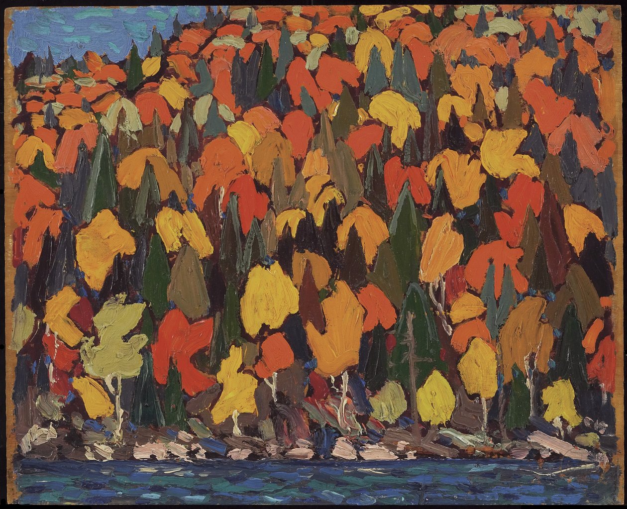 Sonbahar Yaprakları, Güz veya Kış 1915 by Tom Thomson