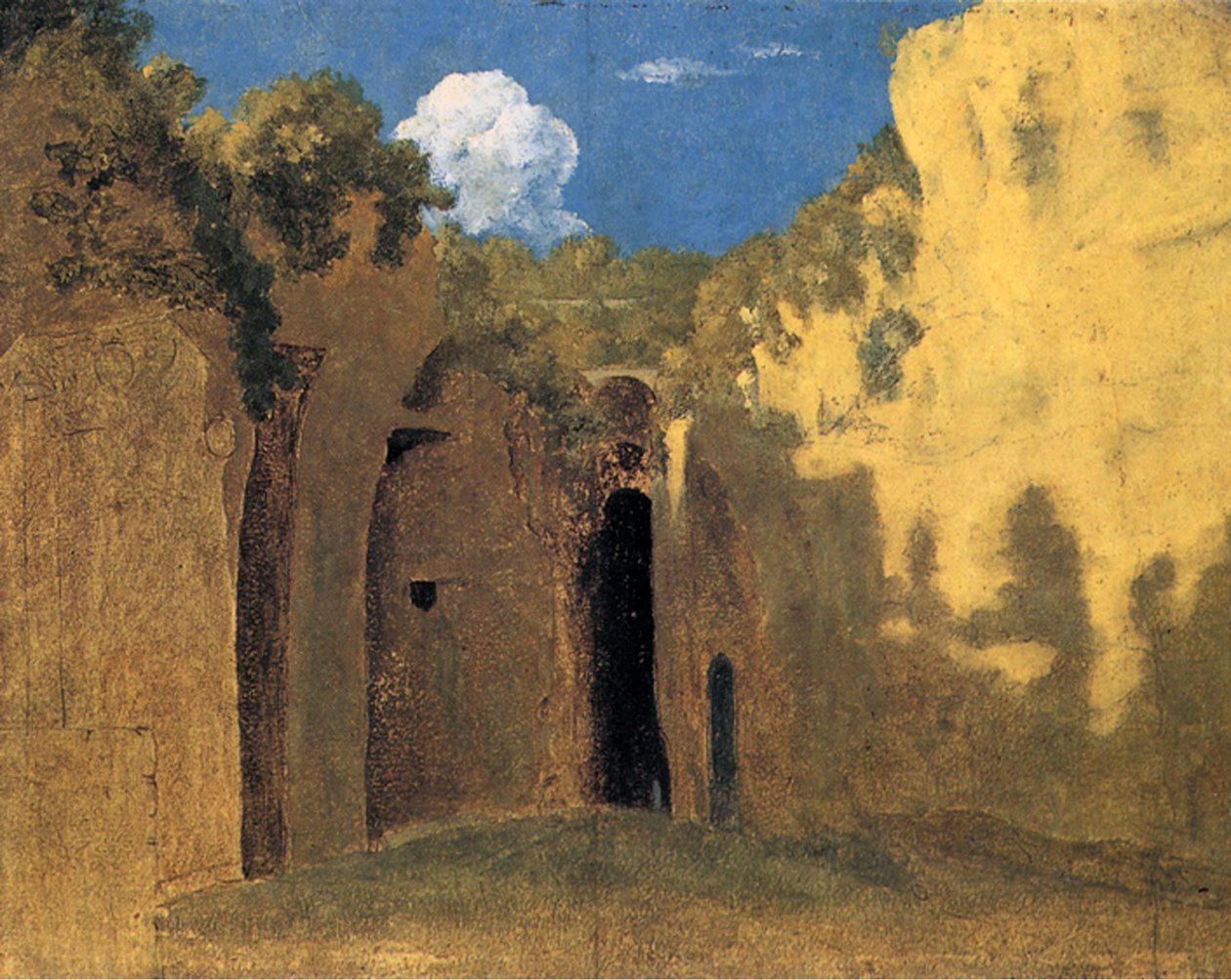 Posillipo Mağarası, 1782 by Thomas Jones