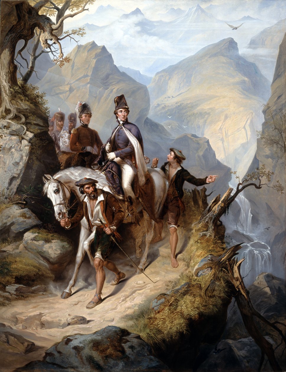 Wellington (1769-1852), Sorauren'de, 27 Temmuz 1813, c.1853 by Thomas Jones