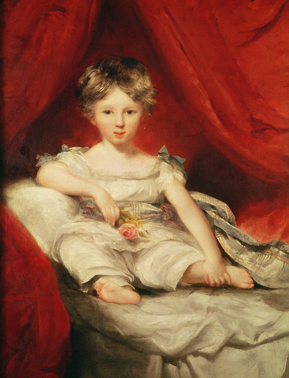 Güllü Küçük Kız, 1794 by Thomas Lawrence