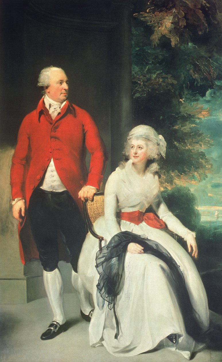 Bay John Julius Angerstein (1735-1823) ve İkinci Karısı Eliza Payne (1748-1800), 1792 by Thomas Lawrence