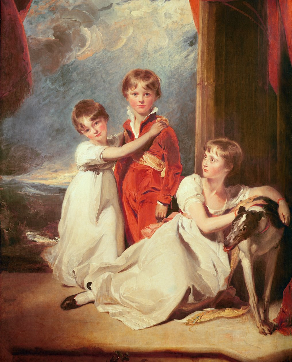 Fluyder Çocuklarının Portresi, 1805 by Thomas Lawrence