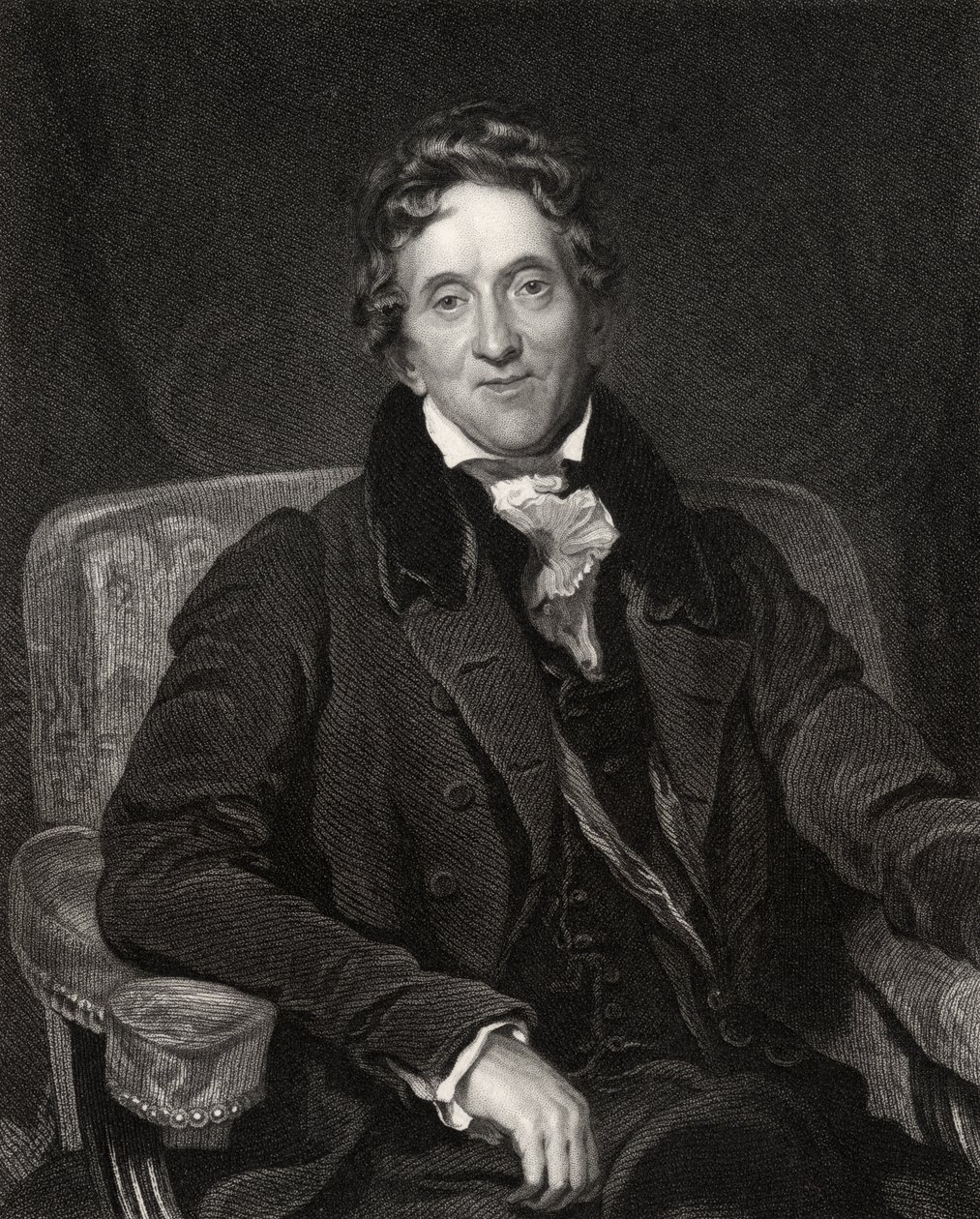 Sir John Soane, J. Thomson tarafından oyulmuş, 