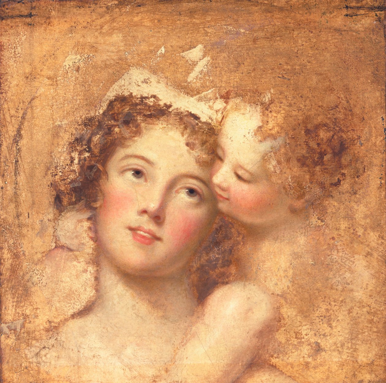 kadın ve çocuk by Thomas Lawrence