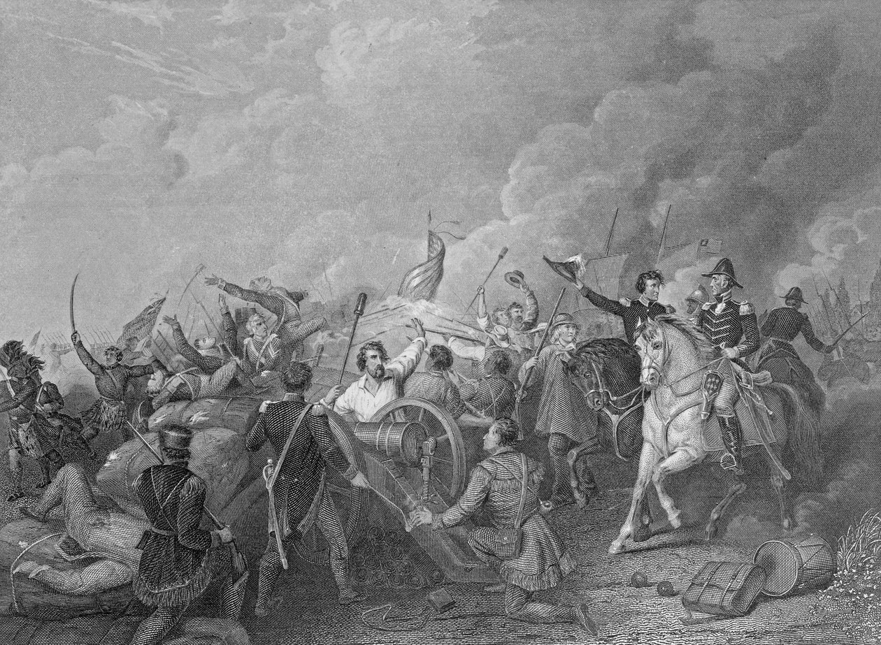New Orleans Savaşı, 8 Ocak 1815, 