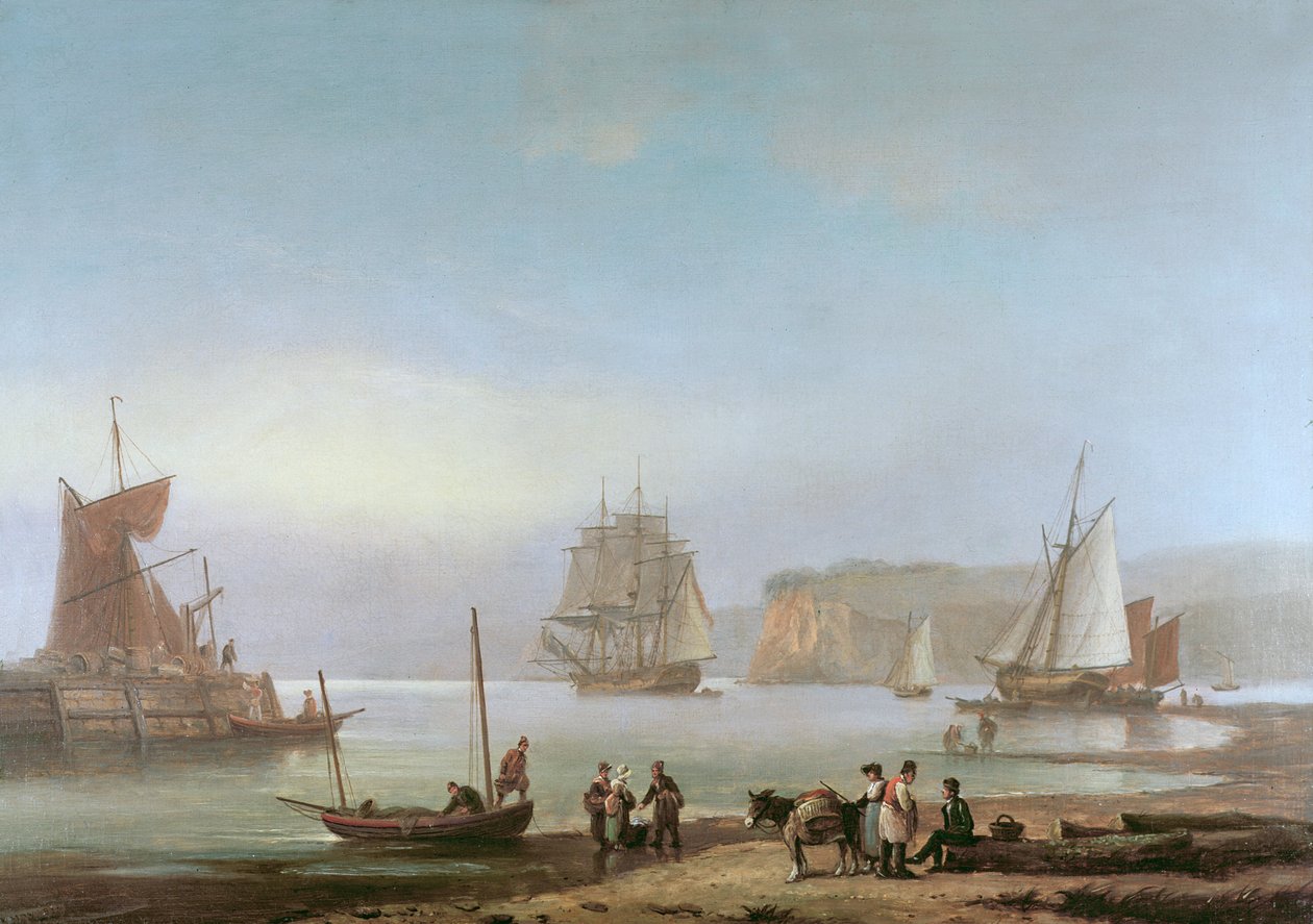 Haliçte Nakliye by Thomas Luny