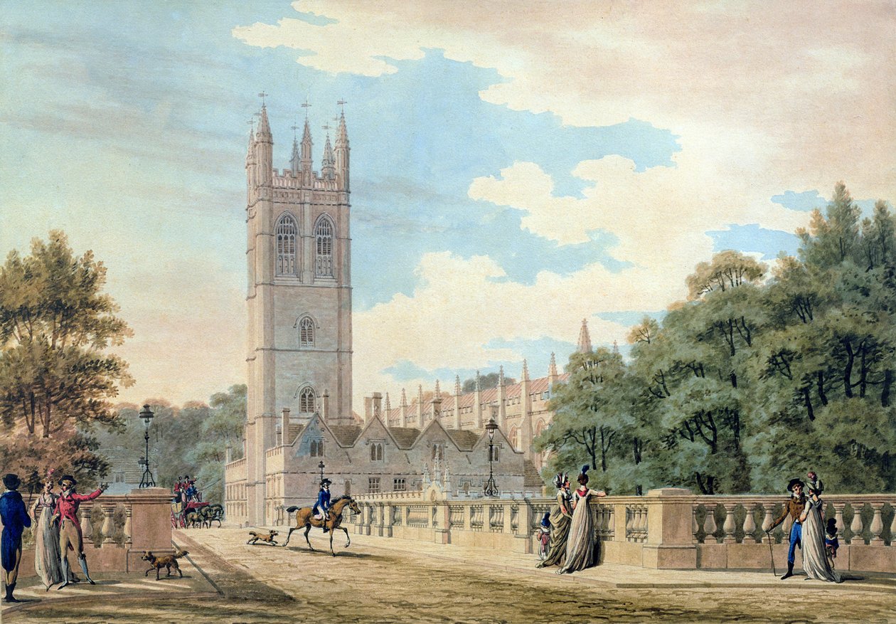 Magdalen Koleji by Thomas Malton Jnr.