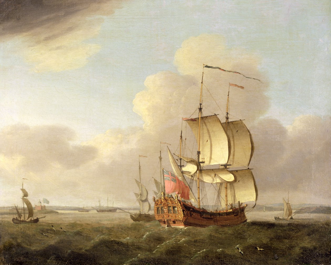 Thames Halicinde Nakliye, c.1761-66 by Thomas Mellish