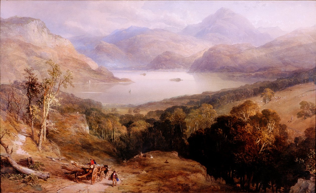 Ullswater (gövde rengi) by Thomas Miles II Richardson