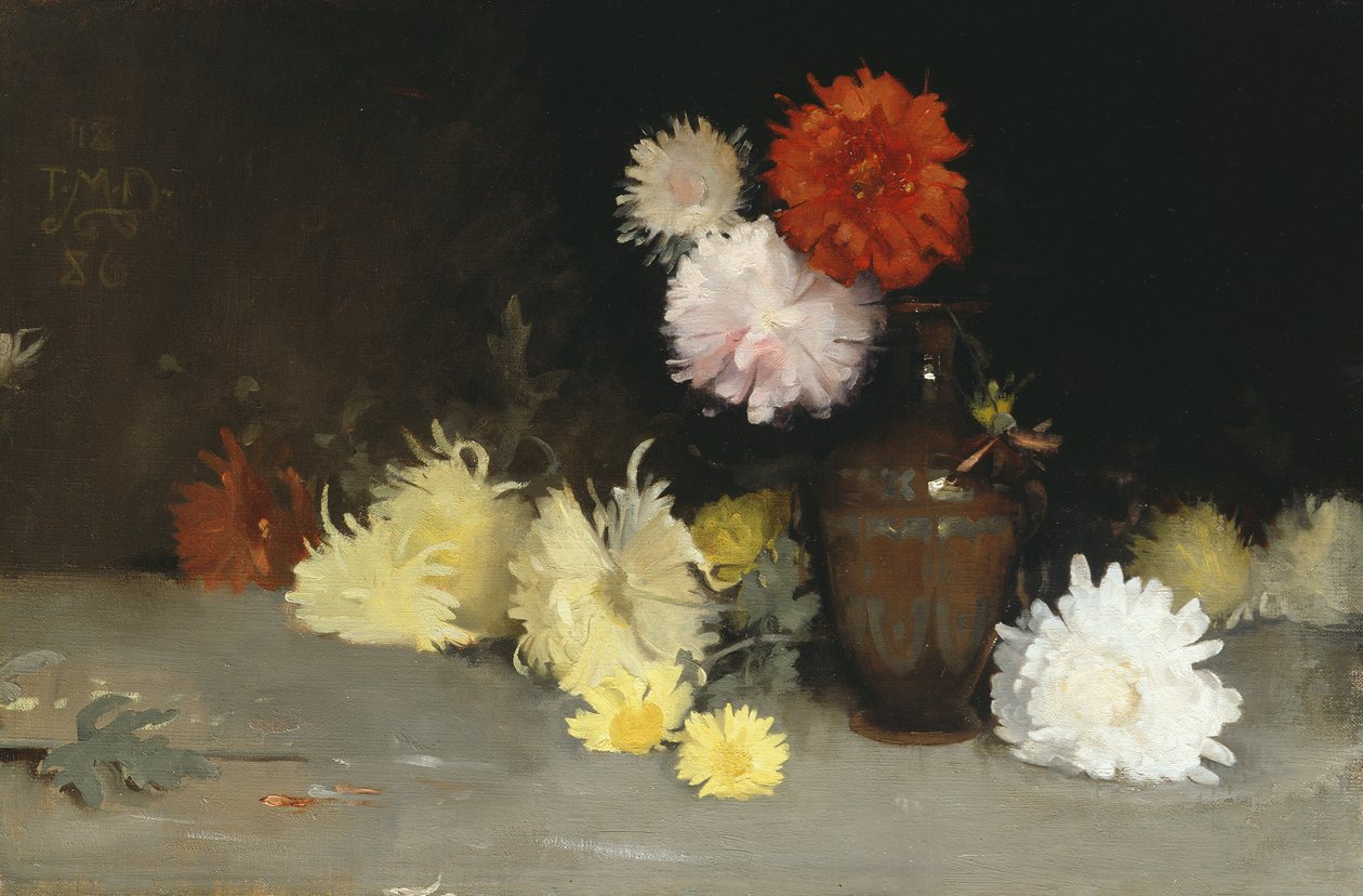Vazoda Çiçekler, 1886 by Thomas Millie Dow