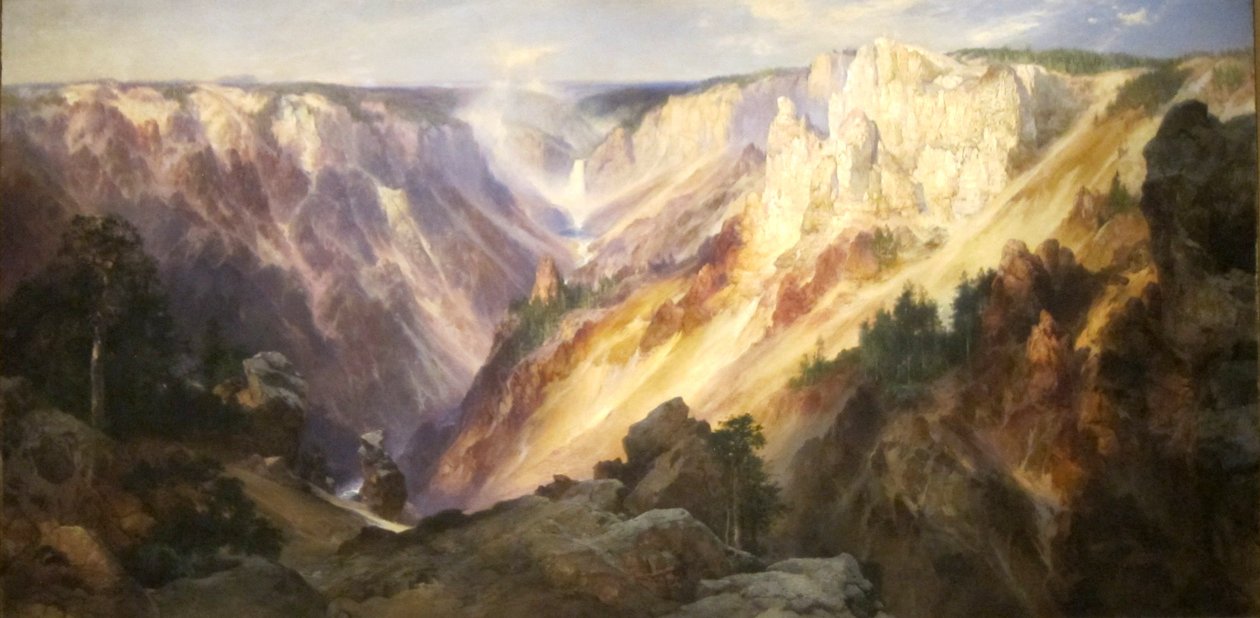 Bilinmeyen resim by Thomas Moran