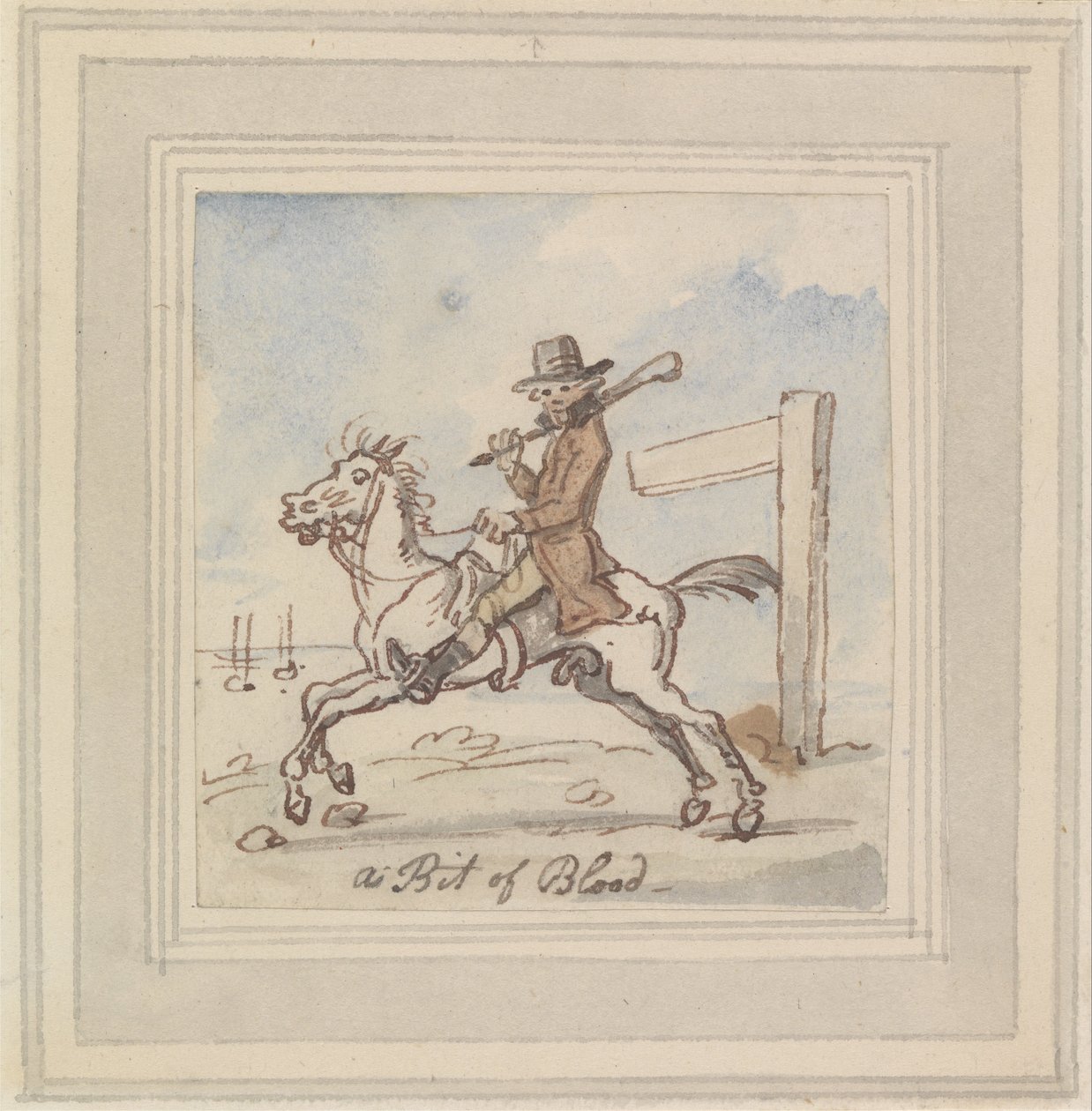 biraz kan by Thomas Rowlandson
