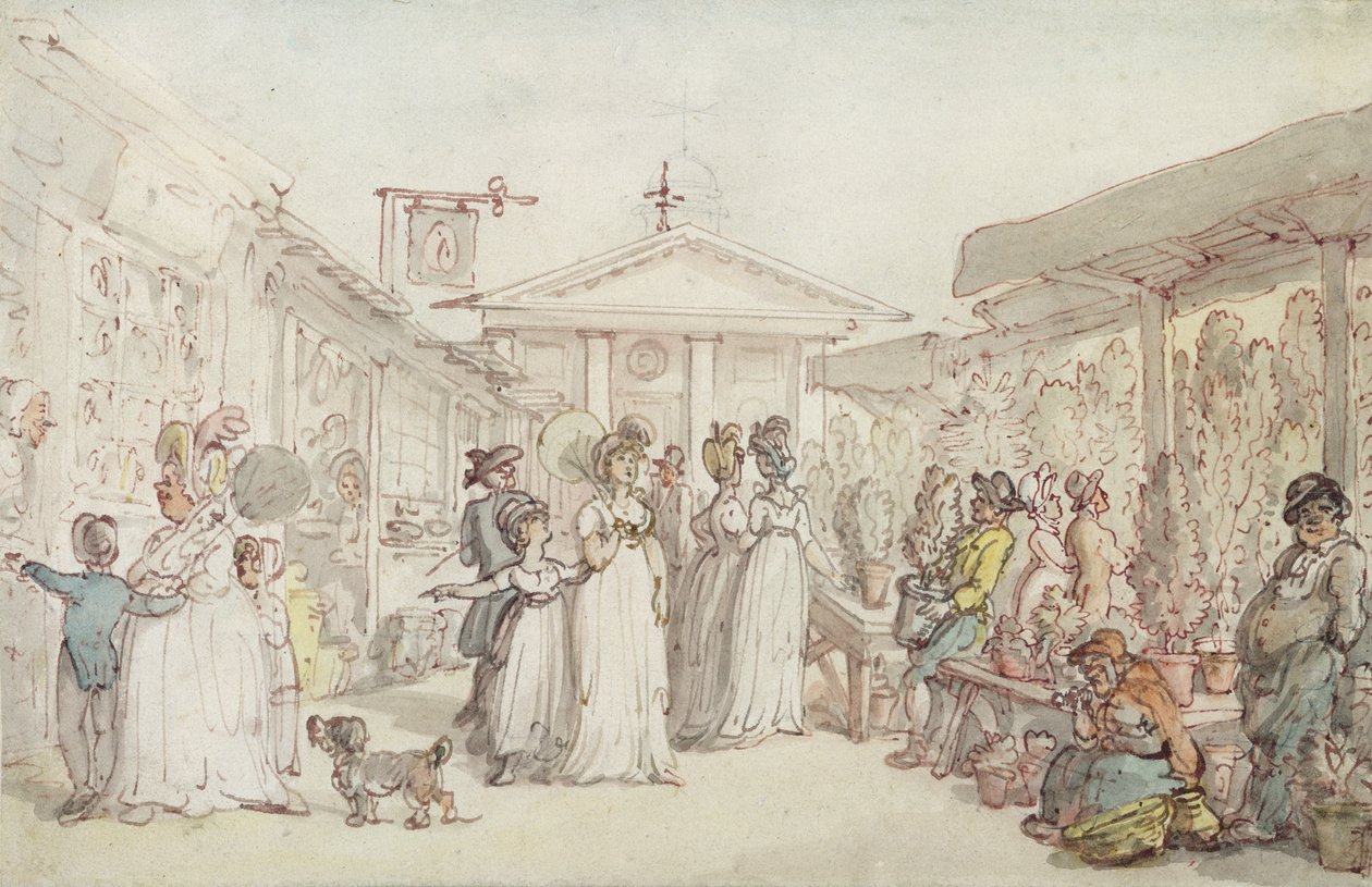 Whitley Mahkemesi by Thomas Rowlandson