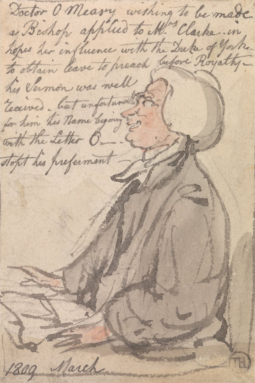 Dr OMeara Vaaz by Thomas Rowlandson