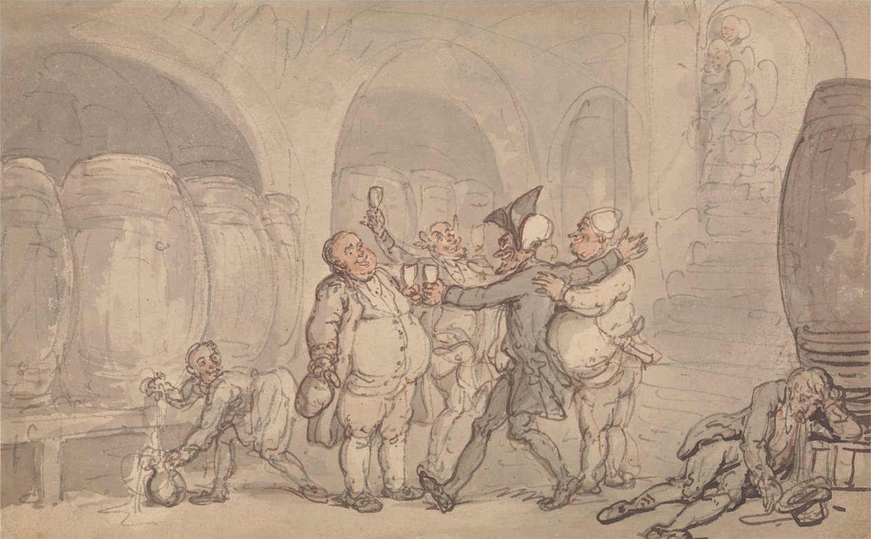 Dr. Sözdizimi Mahzenden Arındırıldı by Thomas Rowlandson