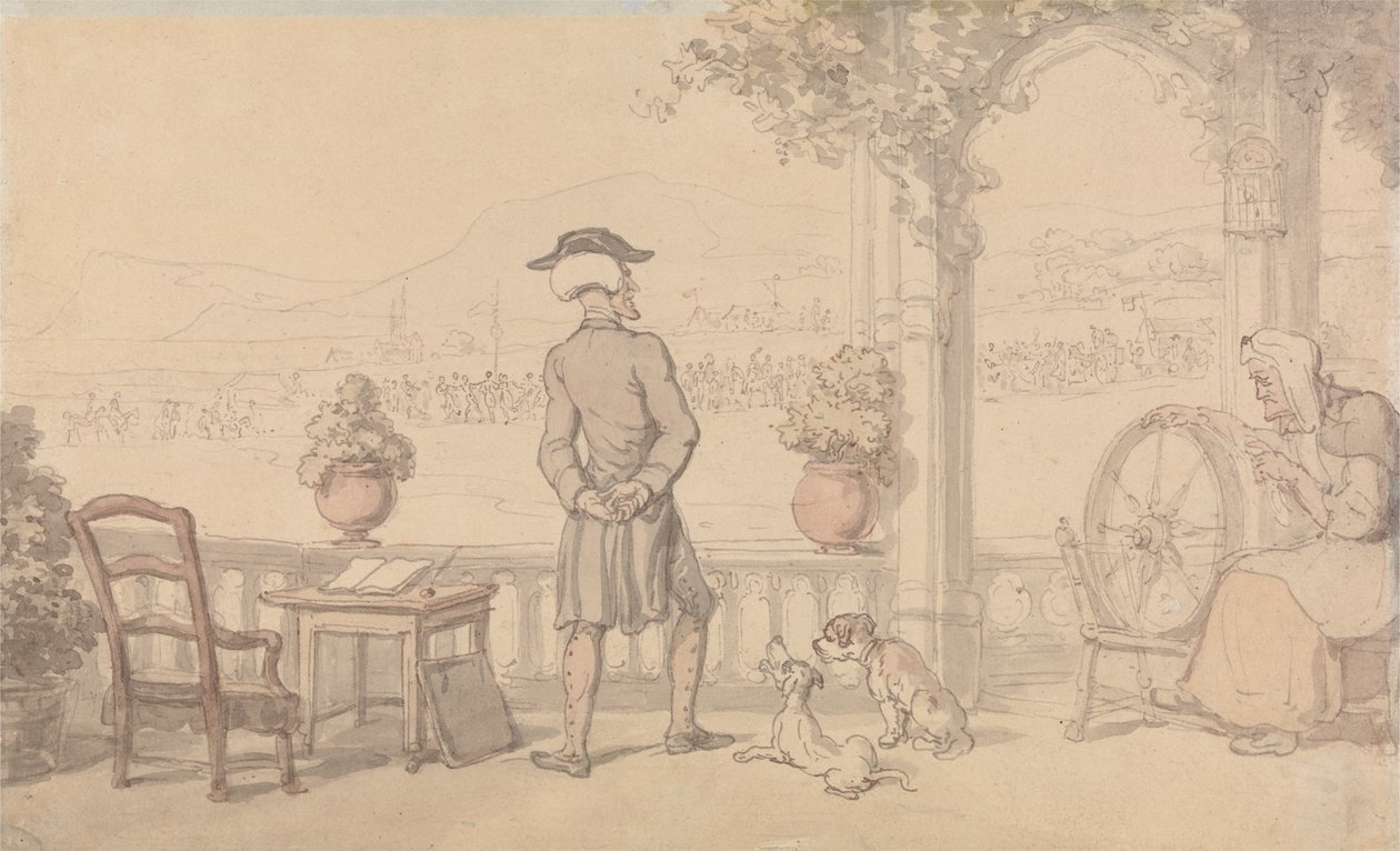 Dr. Sözdizimi Tek Konuşma by Thomas Rowlandson