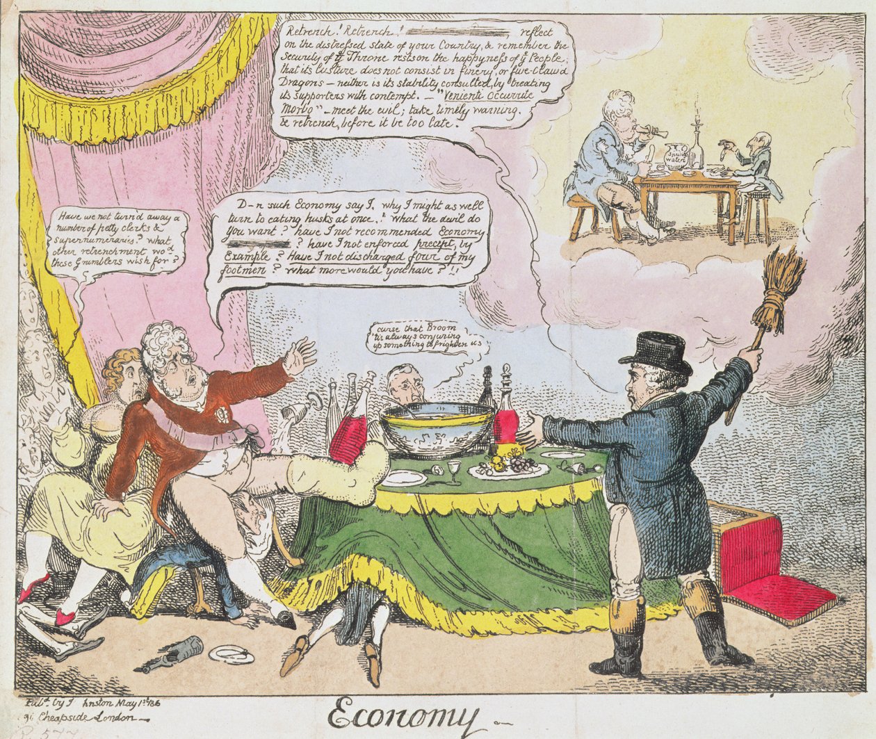 Johnston, Londra, Mayıs 1816 tarafından yayınlanan 