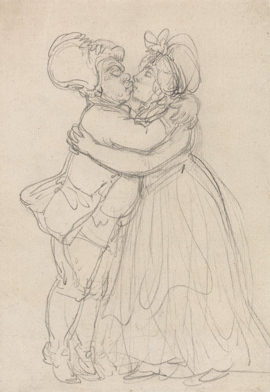 Affedici Aşıklar by Thomas Rowlandson