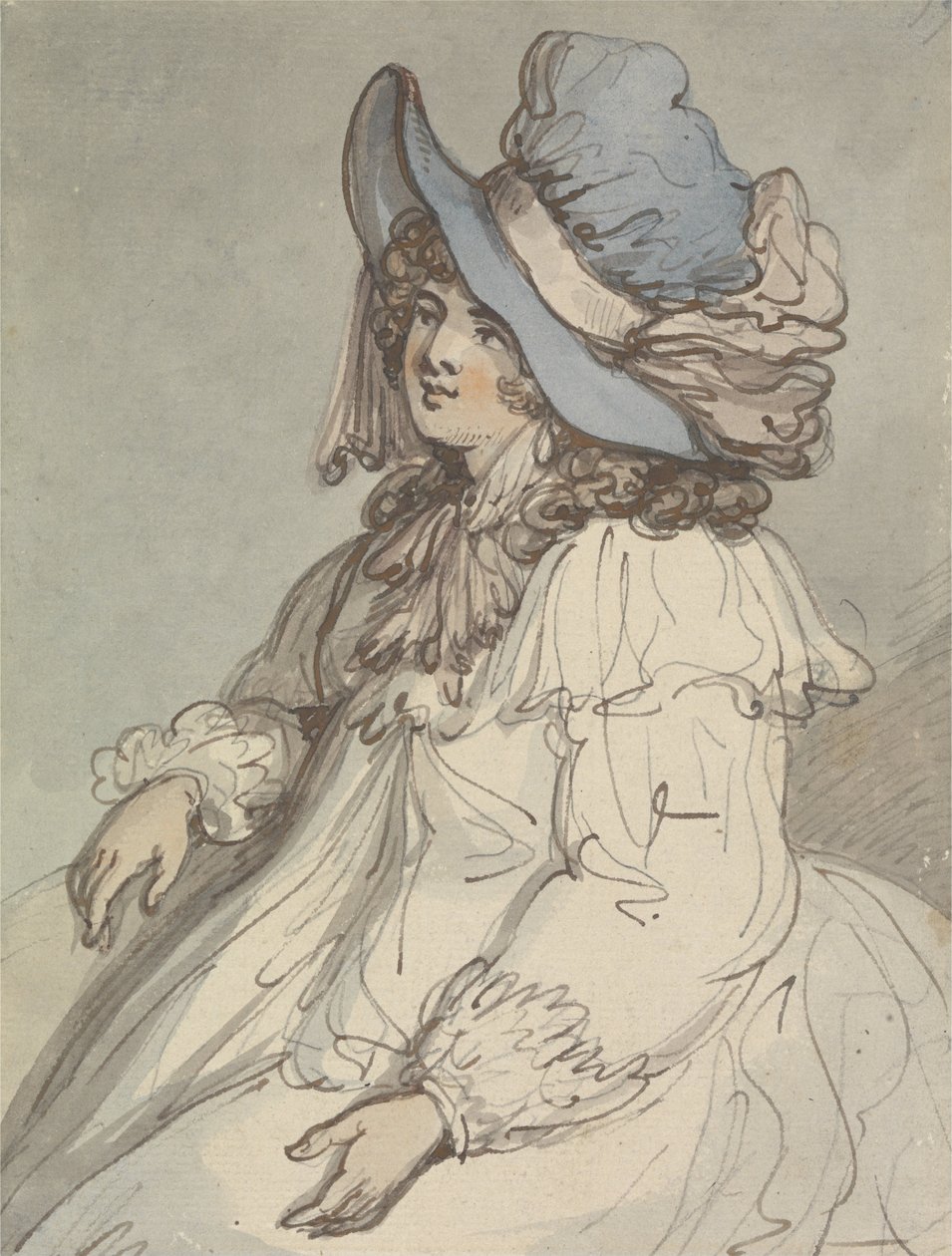 Madelle Du Day Lopera by Thomas Rowlandson