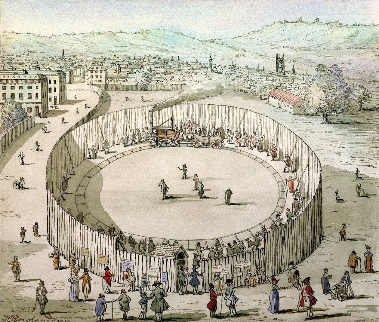 Richard Trevithics Demiryolu, 1809