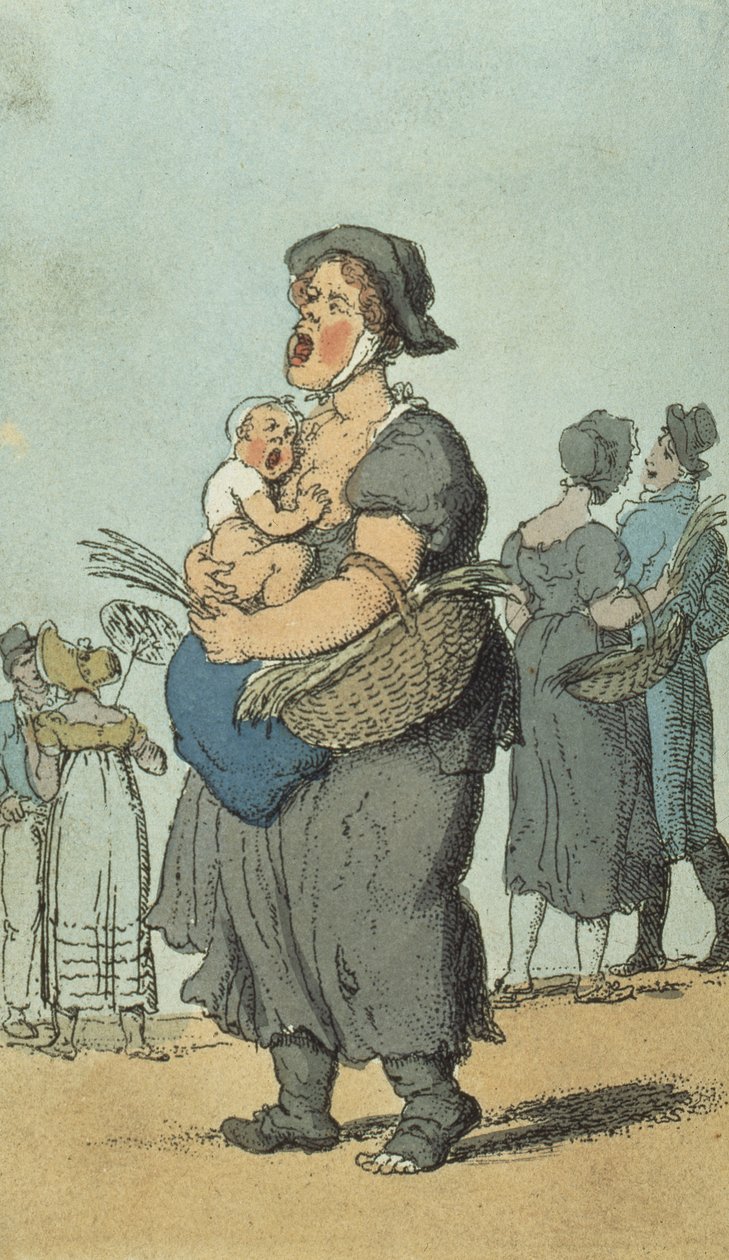 Tatlı Lavanta, 1820 by Thomas Rowlandson