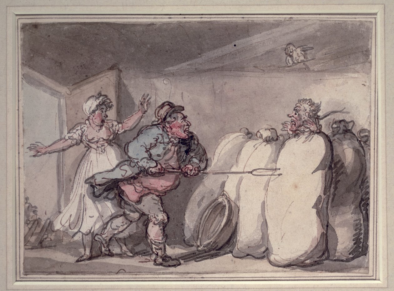 Keşif (wc) by Thomas Rowlandson