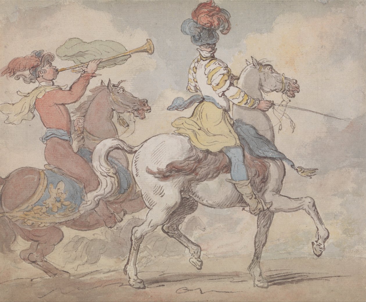 Müjdeciler by Thomas Rowlandson