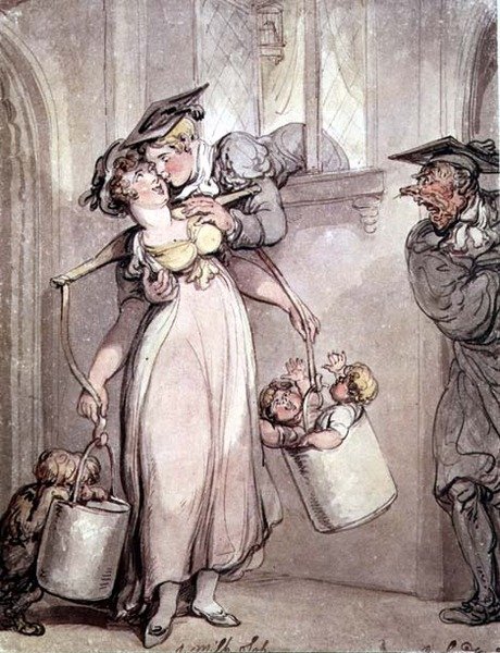 Sütlü Çorba by Thomas Rowlandson