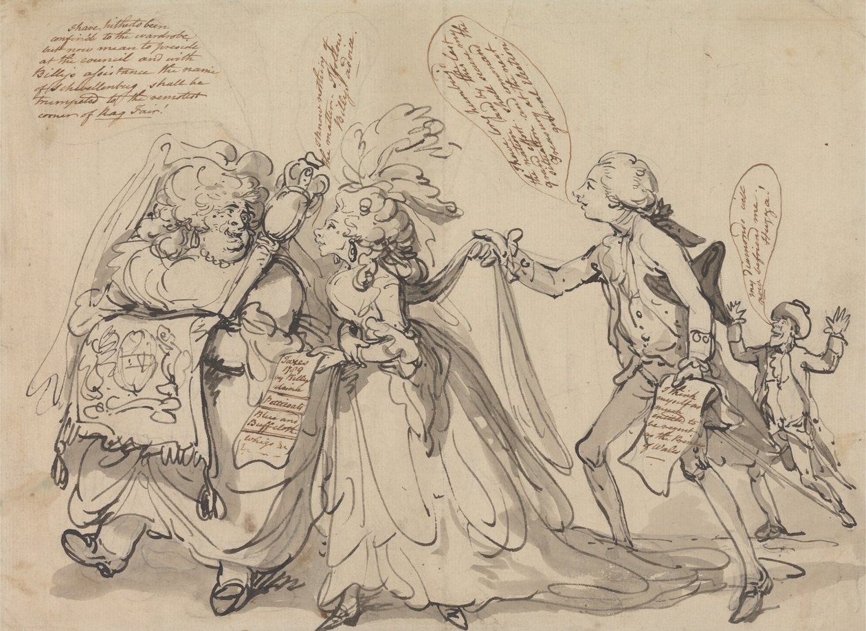 Önümüzde Beklenti by Thomas Rowlandson