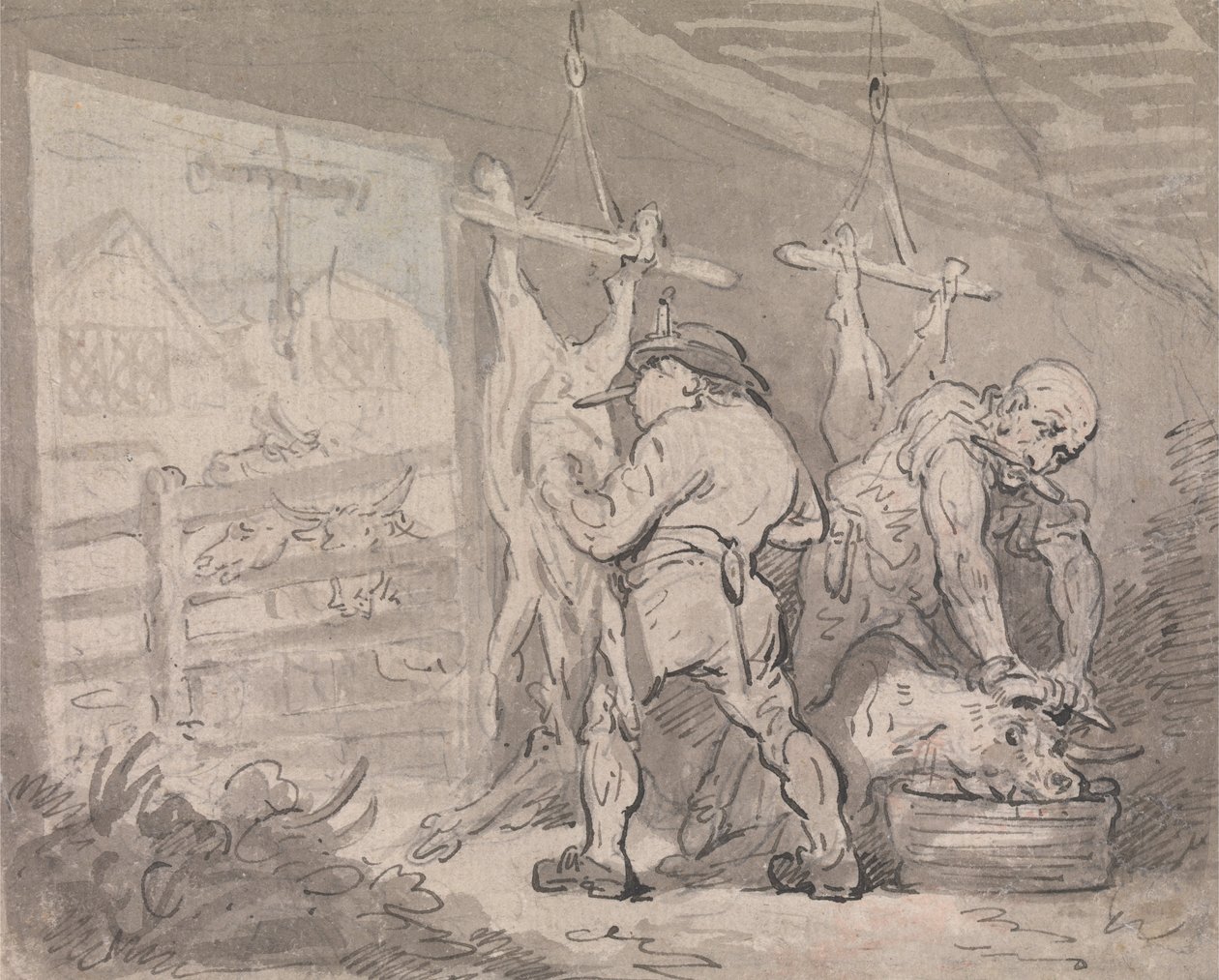 Mezbaha by Thomas Rowlandson