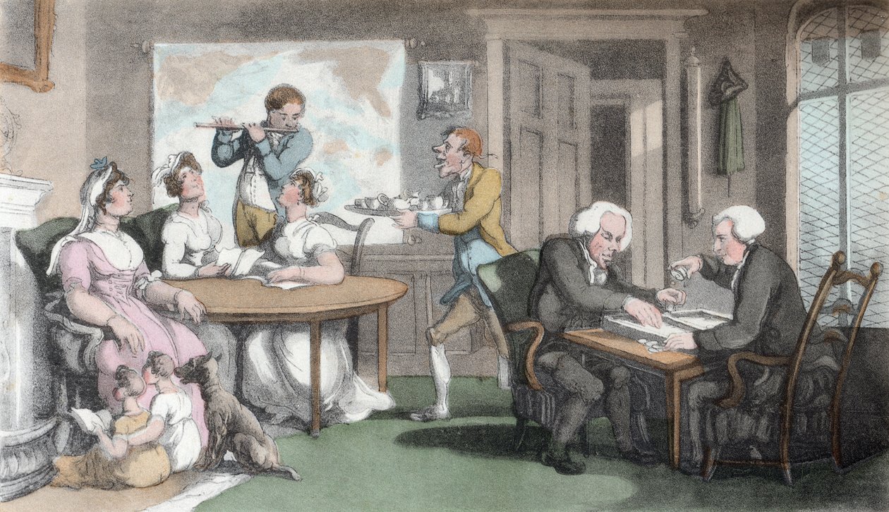 Sosyal Akşam, Oliver Goldsmith tarafından 
