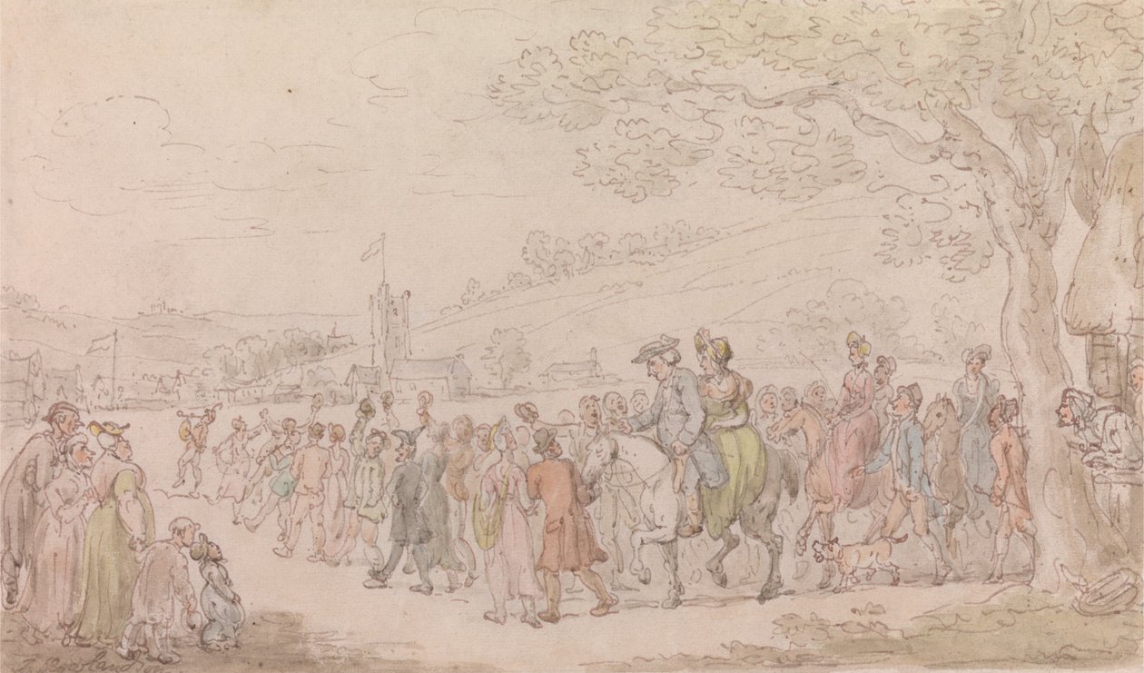 Wakefield Papazı - Hoş Geldiniz by Thomas Rowlandson