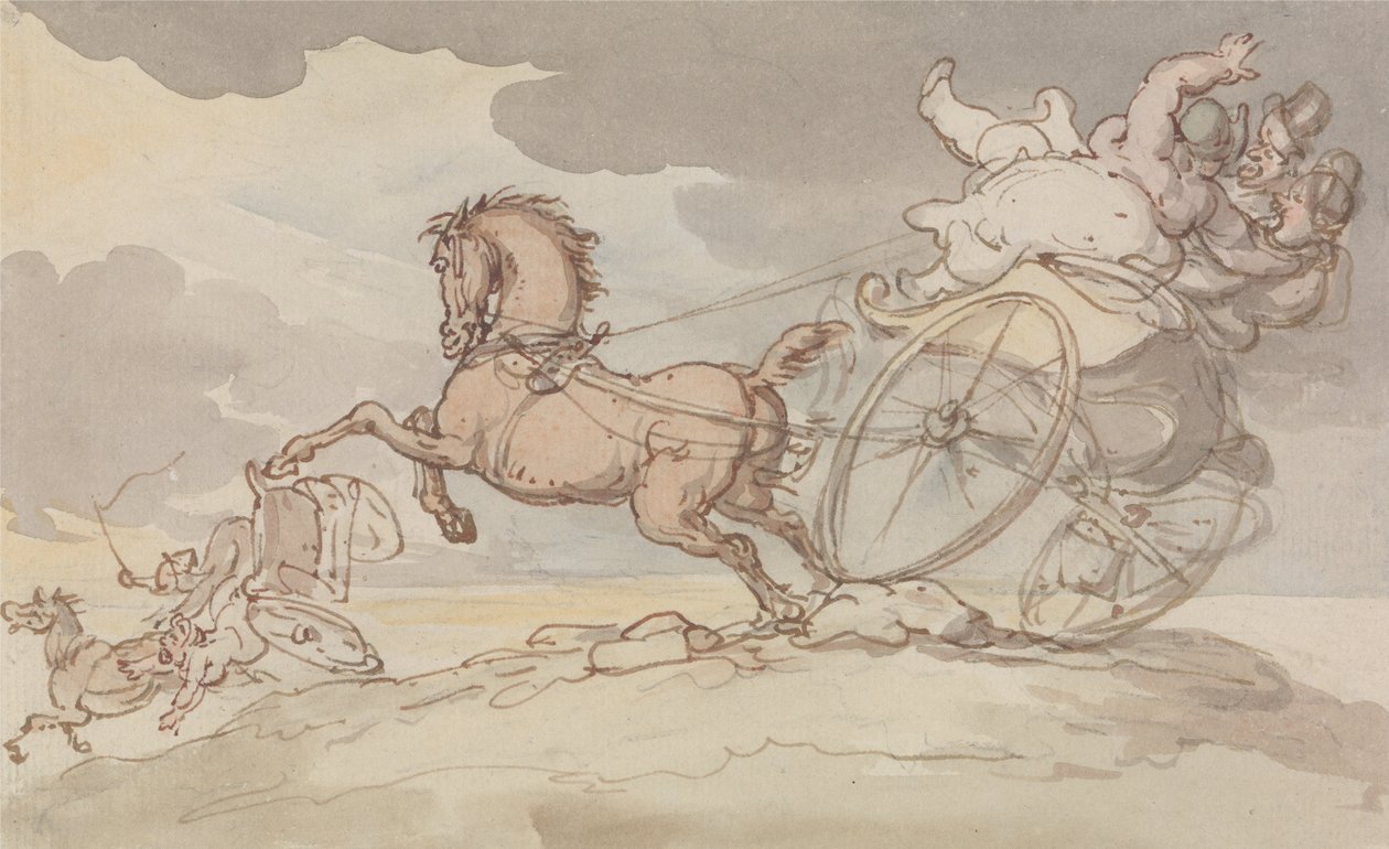 Sorunda İki Konser by Thomas Rowlandson
