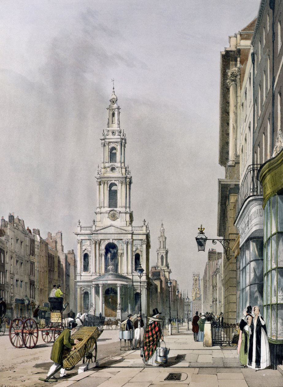 Strand, 1842 by Thomas Shotter Boys