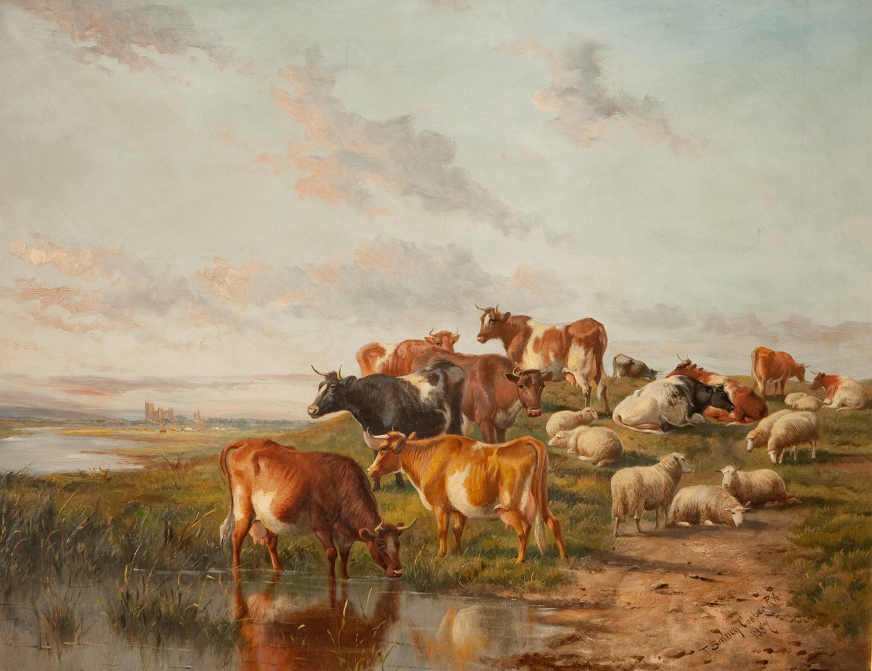 Sulama Yeri, 1887 by Thomas Sidney Cooper