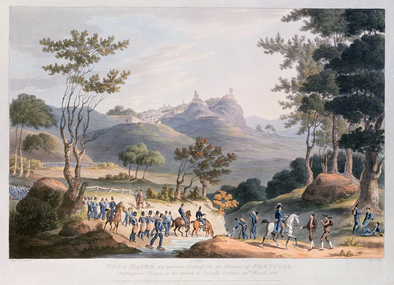 Pena Macor, C. Turner tarafından kazınmış, 18 Mart 1811 by Thomas Staunton St. Clair